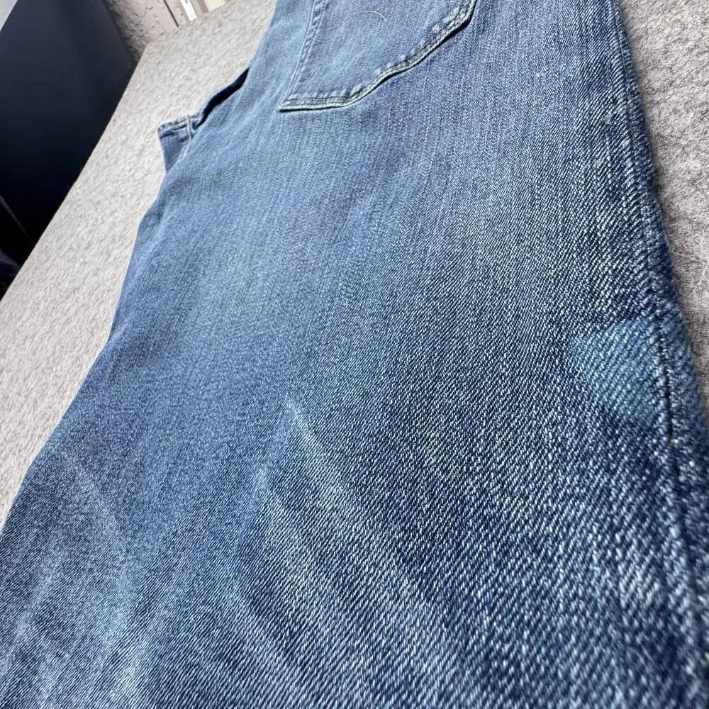 Polo Ralph Lauren Hampton Relaxed Straight Jeans Mens 34x31 Blue Stretch Denim